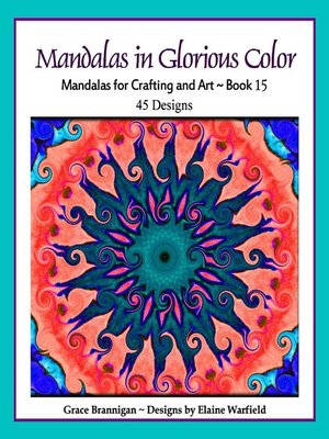 cover image of Mandalas in Glorious Color Book 15
